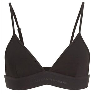T by Alexander Wang Lux Ponte Triangle Bra